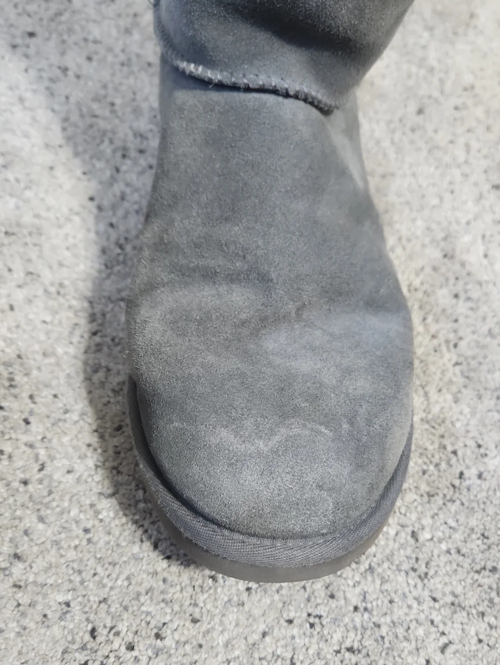 UGG Marciela II Grey Boot Sz 11 Style 1104375